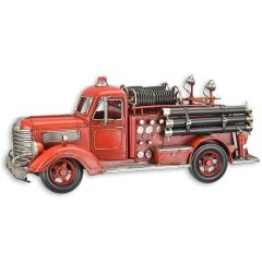 Blikken model van een brandweerwagen - Lengte 41,7 cm
