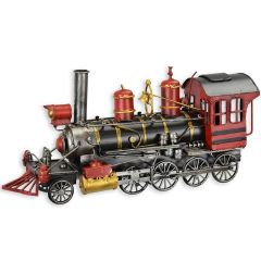 Blikken model van een Stoomlocomotief - Lengte 41 cm