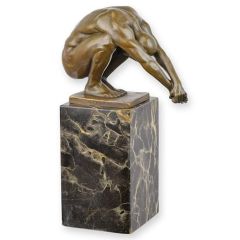 Bronzen beeld - The Dive