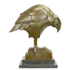 Bronzen Art Deco sculptuur van een Adelaar