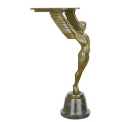 Bronzen Art Deco sculptuur van Icarus