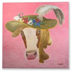 Cow as a Lady