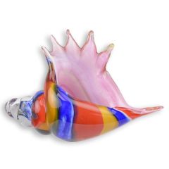 Een Glazen Schelp in Murano stijl