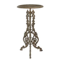 Gietijzeren plantentafel - kleur bruin