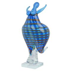 Glazen Beeldje van een Danseres - Hoogte 39,9 cm