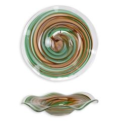 Glazen Fruitschaal - Breedte 40,5 cm