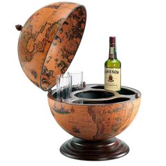 Houten Barglobe "nettuno"