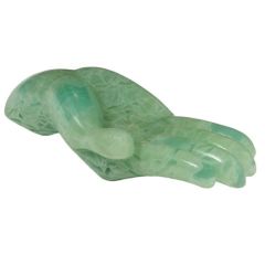 Jade hand van Boeddha (58 x 19 x 12cm)