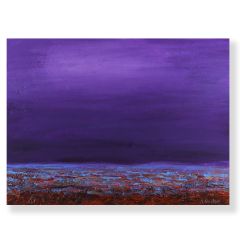 Landscape of Purple Sky - Andriy Klishyn