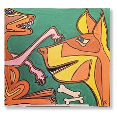 Podenco’s Playing with Bones - Christopher Stone