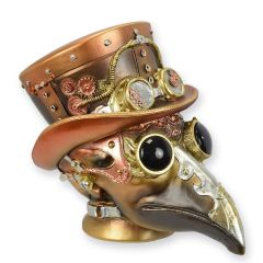 Resin Steampunk Beeldje van de pestdokter